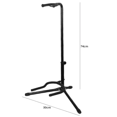 Metal Guitar Floor Stand Holder Foldable Folk Guitar Bracket Portable Lute Bass Rack For Acoustic Electric Guitar Display Stand - Image 6